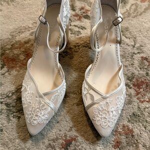 Bella Belle Chelsea bridal heels